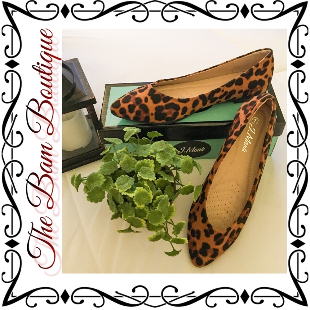 Leopard Pleasure Ballet Flat